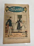 Journal Lisette ancien 1934, couverture illustrée, vintage presse fillette