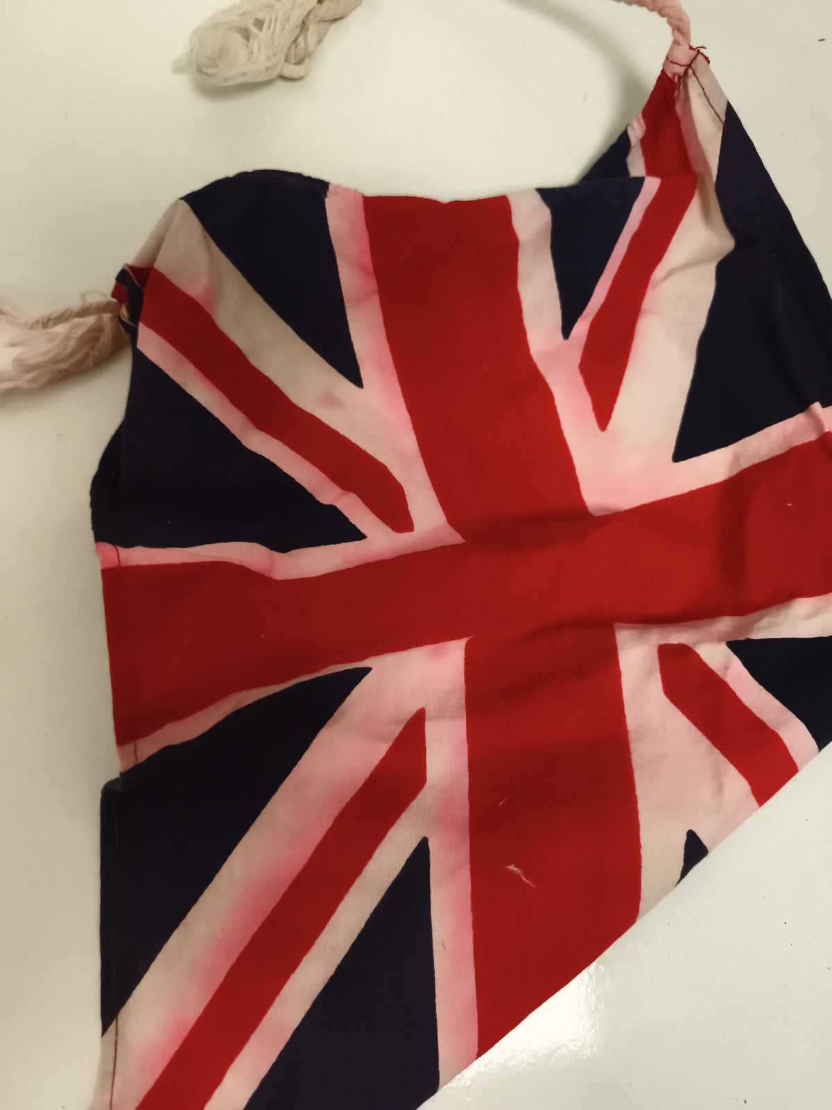 Fanion ancien Union Jack drapeau britannique vintage déco UK