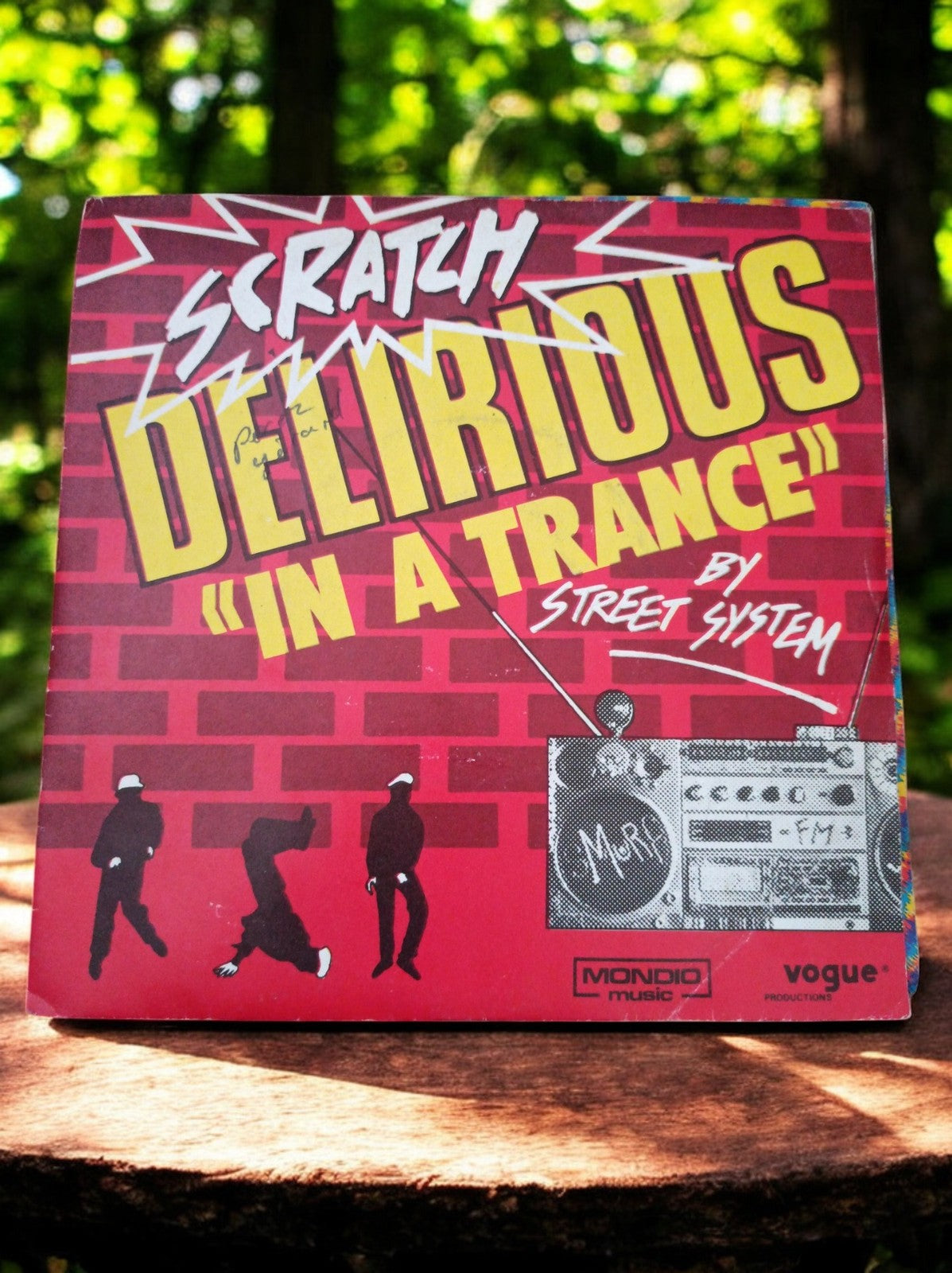 Vinyle 45 tours Scratch Delirious In a Trance Street System vintage hip-hop