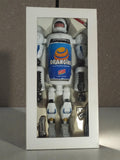 Figurine robot Orangina Pepsi vintage boîte, robot can publicitaire années 90