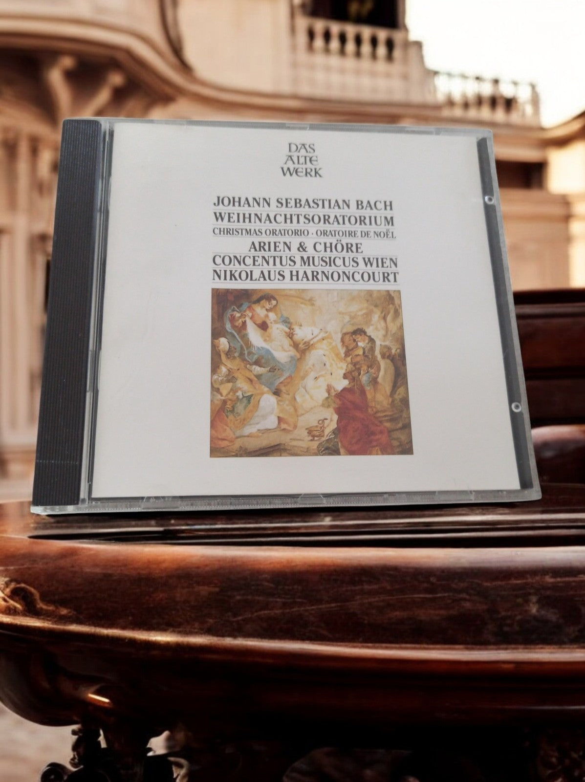 CD Bach Weihnachtsoratorium Harnoncourt Concentus Musicus Wien Das Alte Werk