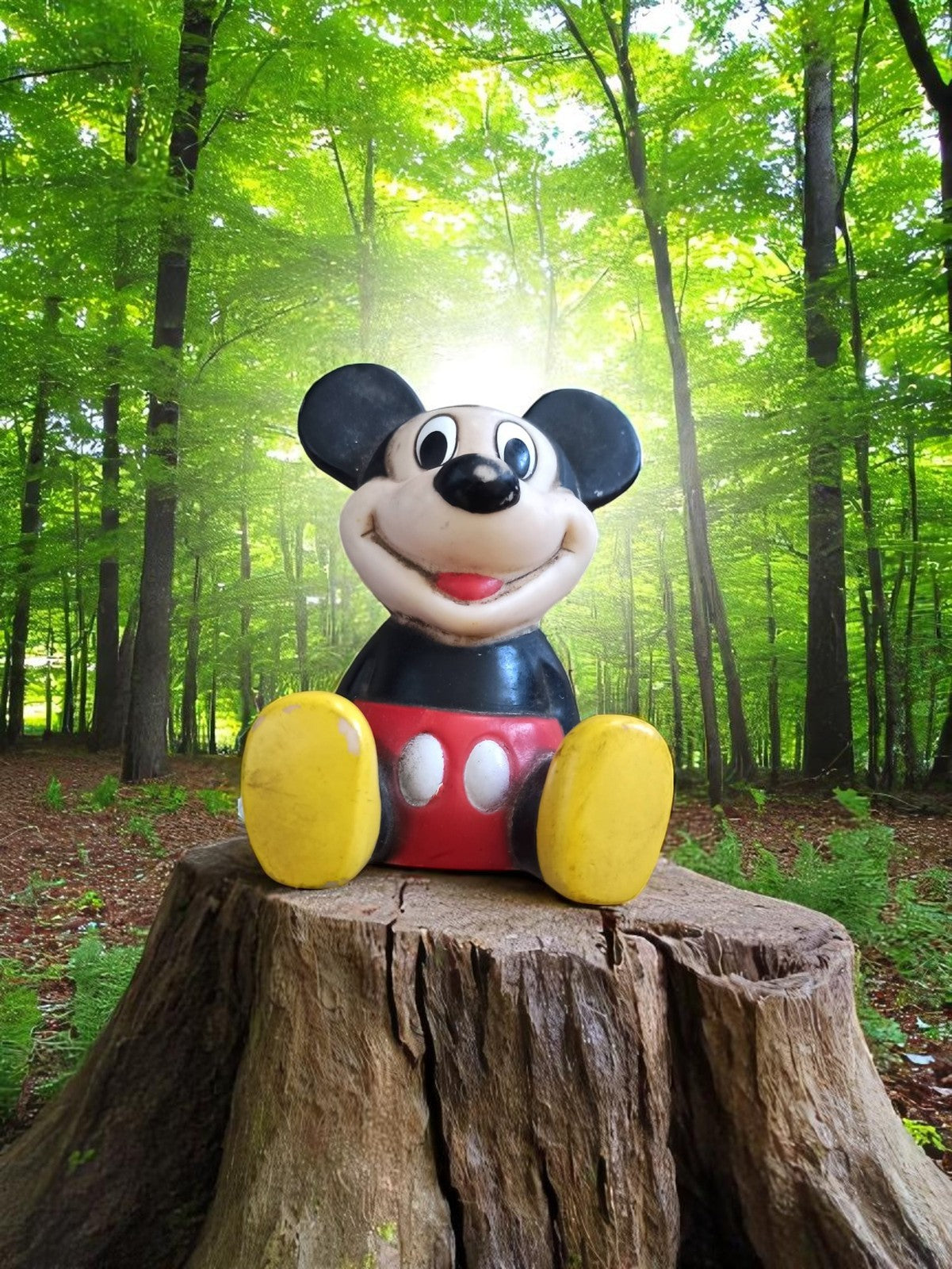 Figurine Mickey Mouse vintage Disney Eurosurprise ancien – déco rétro