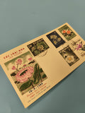 Ancienne enveloppe FDC Vietnam 1965 fleurs timbres premier jour collection