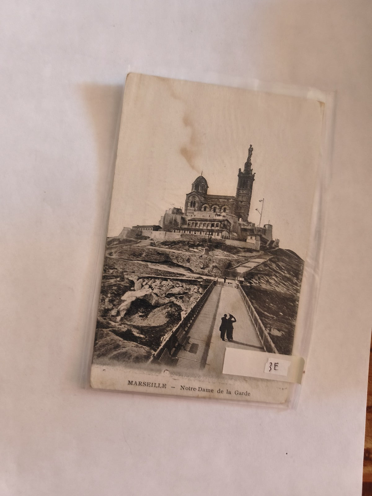Carte postale vintage ancienne Marseille vue rétro collection France rare