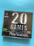 Jeu PlayStation PS1 20 Games Compendium Midas PAL boîte noire