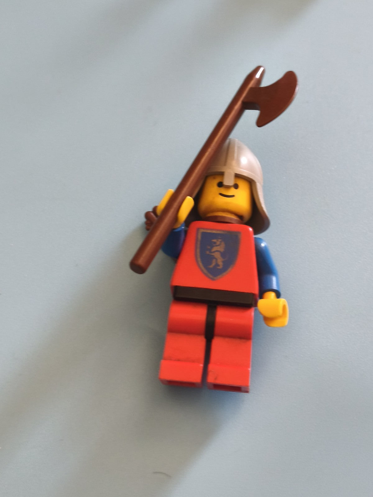 Figurine rétro Lego Castle ancienne, personnage collection vintage Lego occasion