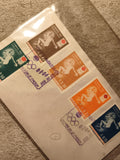 Lettre 1er Jour Paraguay Jeux Olympiques Tokyo 1964 timbres athlétisme philatéli