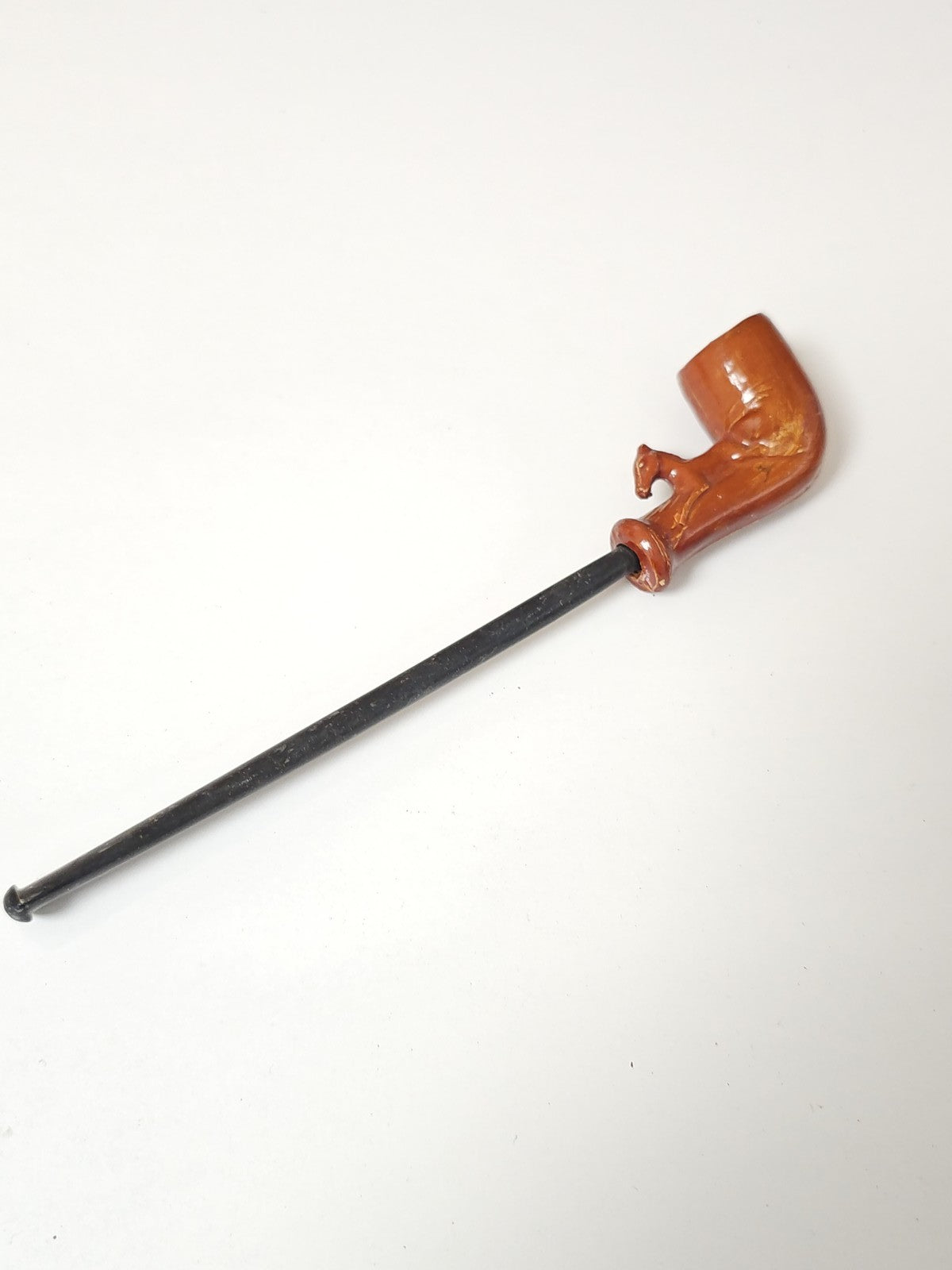 Pipe ancienne sculptée vintage ? Objet de collection rétro pour amateur fumeur