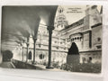 Carte postale ancienne Certosa di Pavia cloître CPA Italie noir et blanc vintage