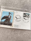 Lettre FDC Cigogne d’Alsace 1973 Strasbourg Premier Jour ancien philatélie