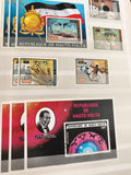 Timbres anciens Haute-Volta Interpol Louis Armstrong oblitérés lot thématique