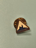Vintage pin's triangle La Poste 13 silhouette Marseille ancien badge postal
