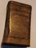 Boîte ancienne Gyraldose antiseptique poudre métal doré France 1910s