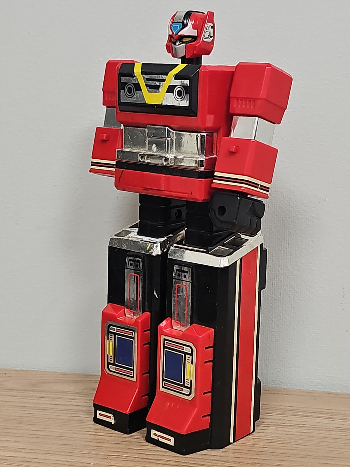 Figurine vintage Power Rangers Fiveman DX Star Five Robo Megazord ancien jouet r