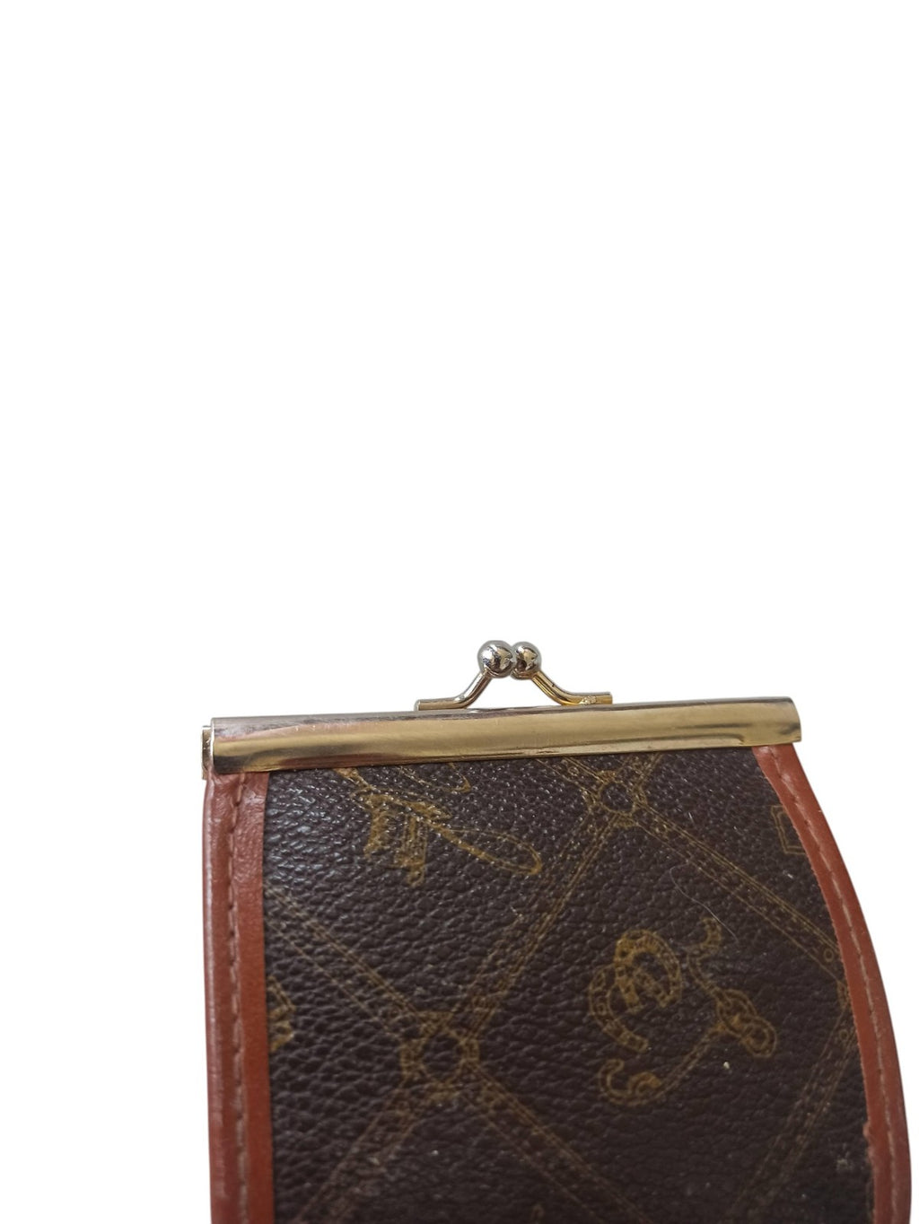Porte-monnaies Vintage en Cuir Marron | Accessoire Rétro Authentique