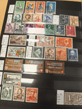 Timbres Suisse Helvetia anciens, Pro Juventute, oblitérés, lot philatélie