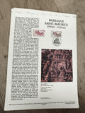 Feuillet philatélique Basilique Saint-Maurice Épinal Vosges timbres 1997