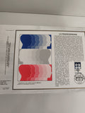 Feuillet CEF La Francophonie 1985 Charles Bridoux illustration timbre FDC