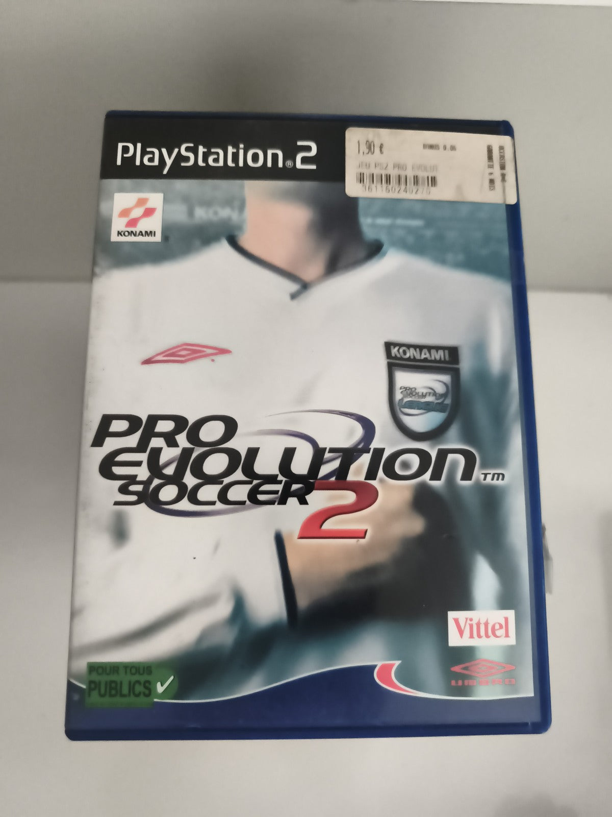 Jeu PlayStation 2 Pro Evolution Soccer 2 Konami foot PS2 boîte française