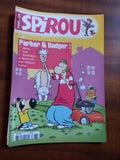 Magazine Spirou ancien n°3377 Parker & Badger vintage BD humour