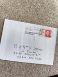 Lettre affranchie La Réunion 1994 Marianne rouge, oblitération Saint Denis, phil