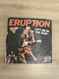 Eruption Left Me In The Rain 45 tours vinyle pochette illustrée BA-105