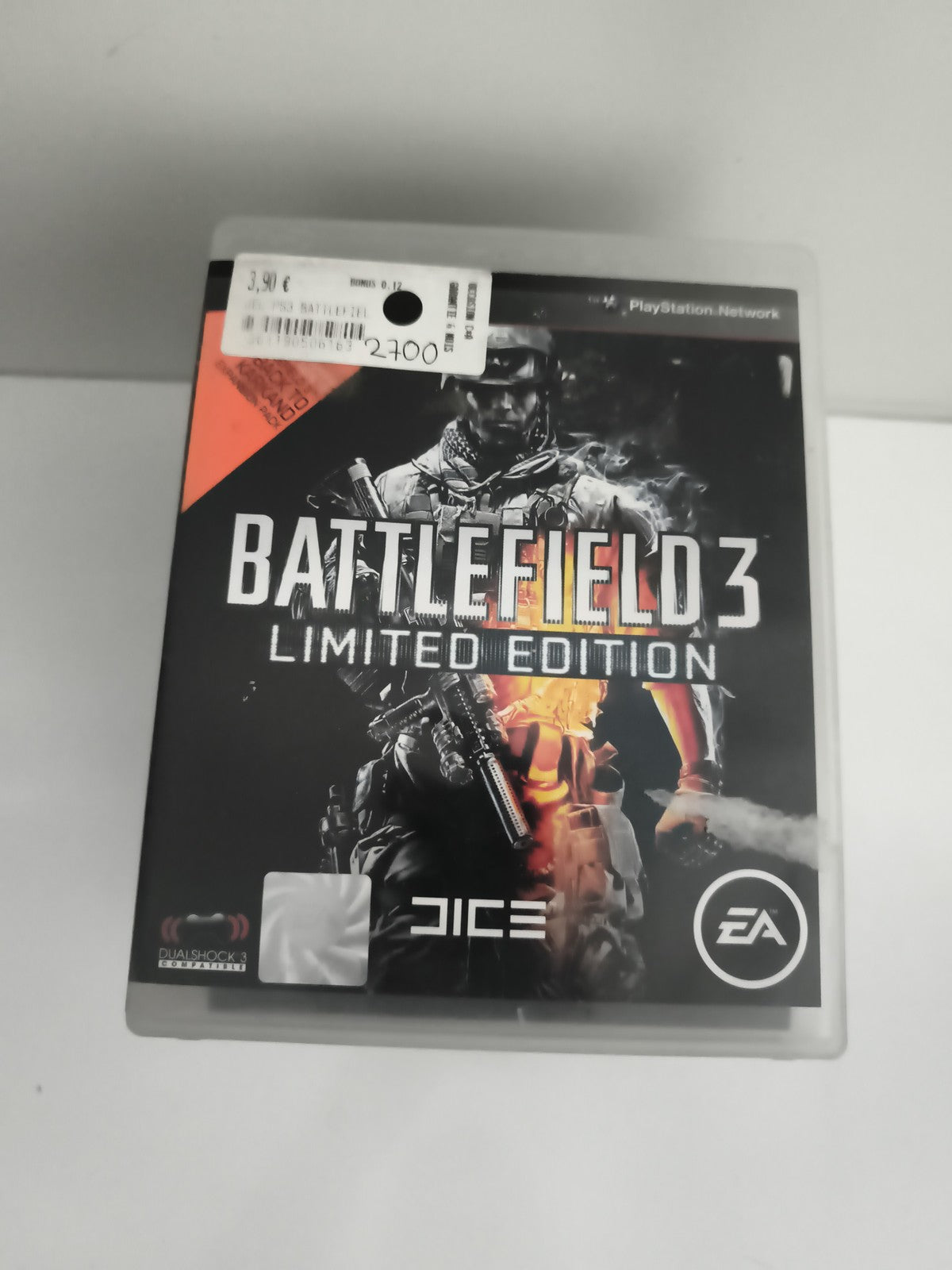 Jeu PS3 Battlefield 3 Limited Edition PlayStation, DICE, EA, boîtier noir