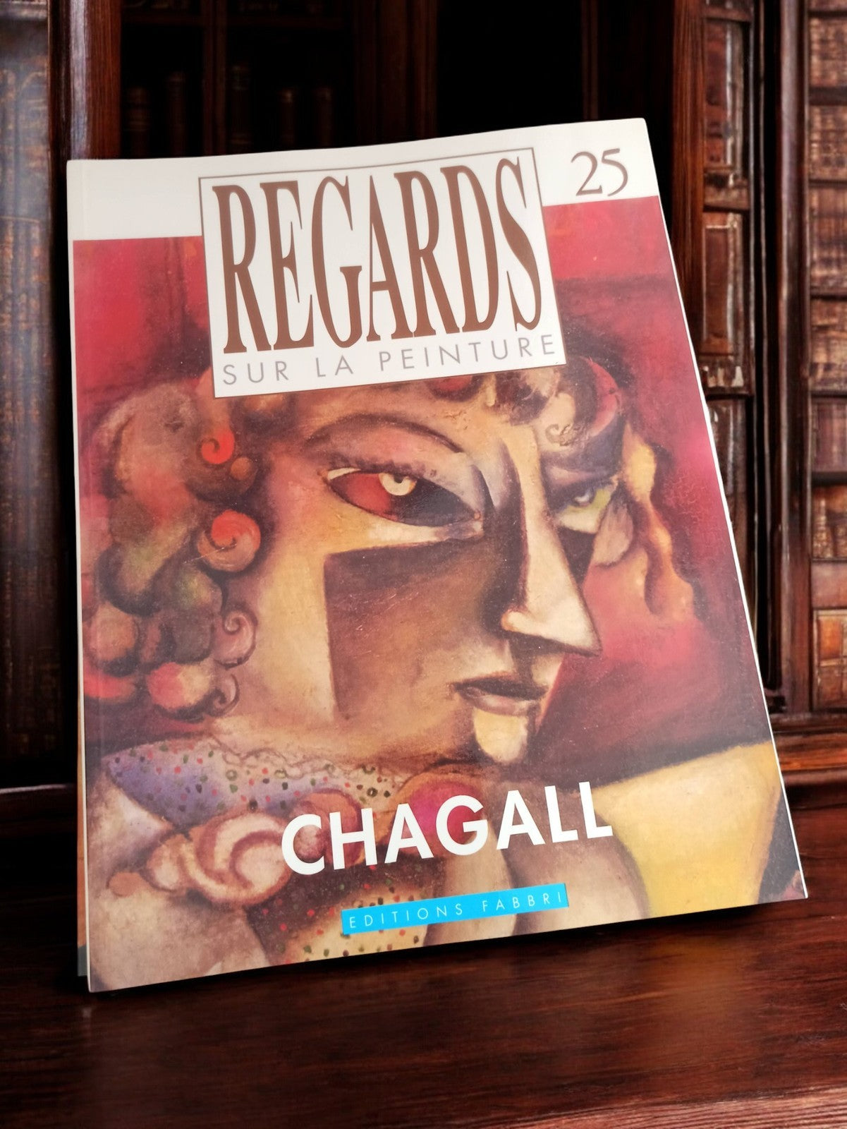 Livre art ancien "Regards sur la Peinture" Chagall n°25 vintage Fabbri