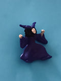 Figurine sorcière violette style sentai Power Ranger mini jouet décor