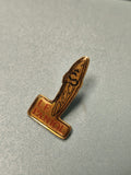 Vintage pin's Le Paniol baguette dorée design original collection (Ref 9)