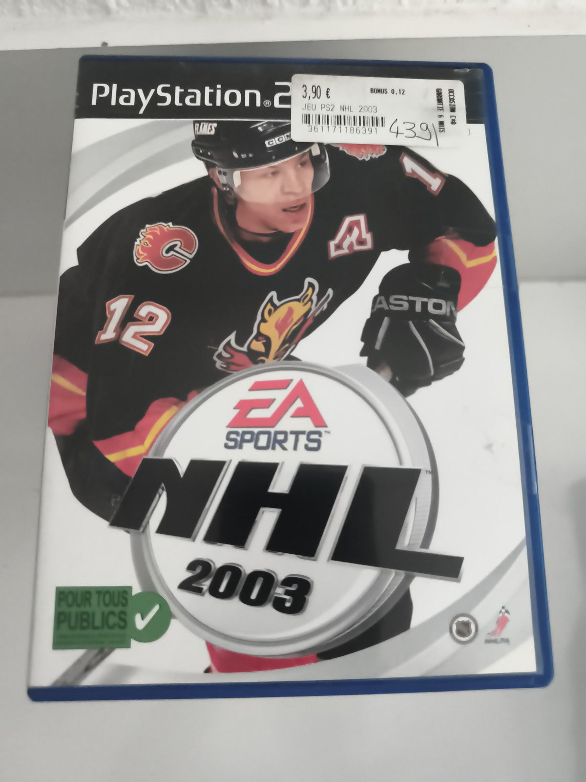 Jeu PlayStation 2 NHL 2003 EA Sports hockey PS2 complet