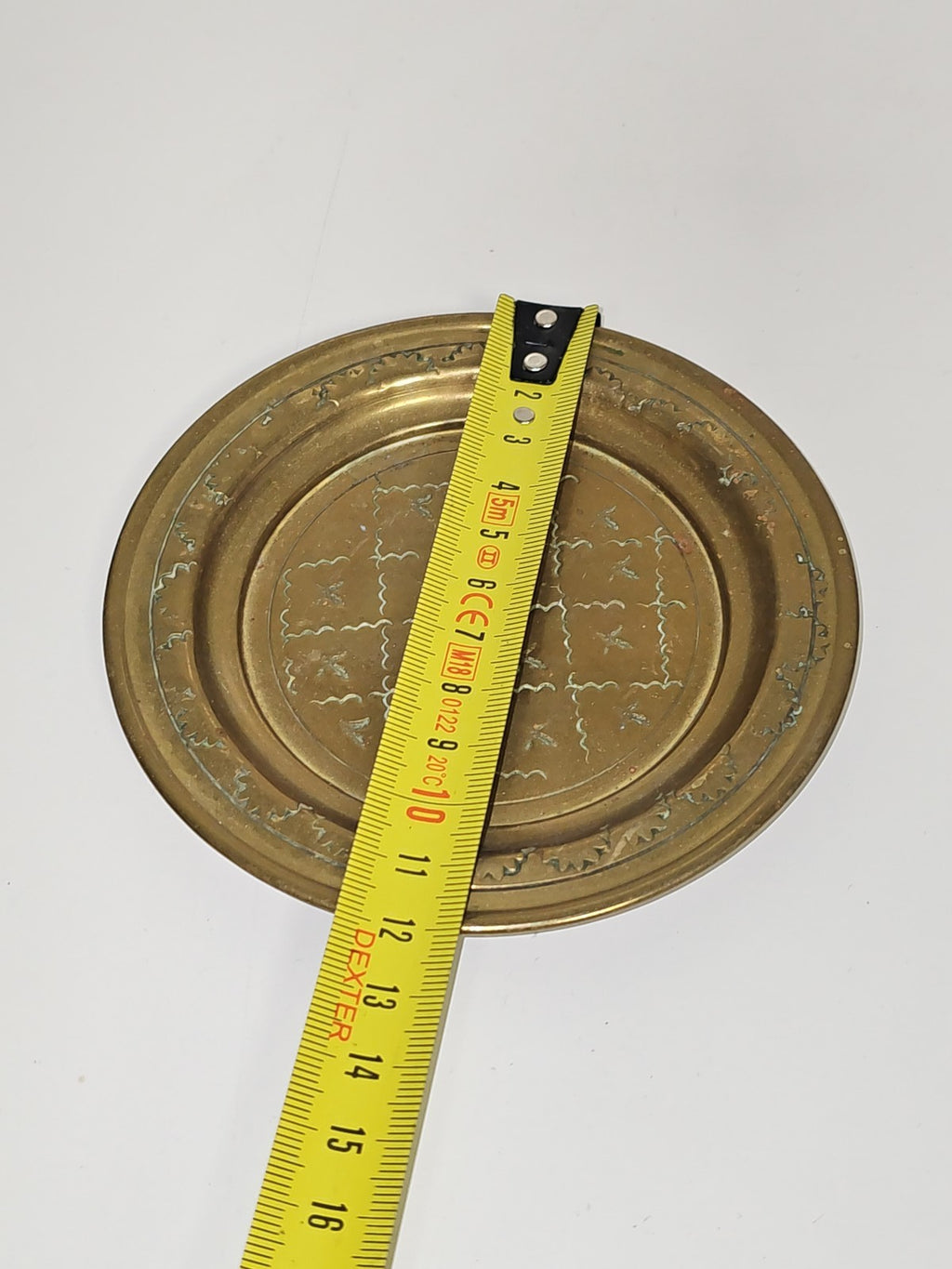 Petit cendrier vintage en bronze ou laiton Ancienne, objet ancien collection déc