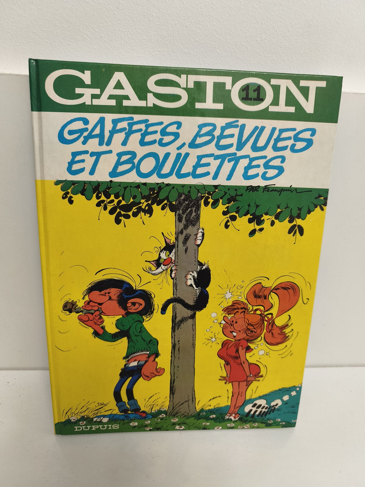 Vintage BD Gaston édition originale 1977 ancien album rétro collection Spirou