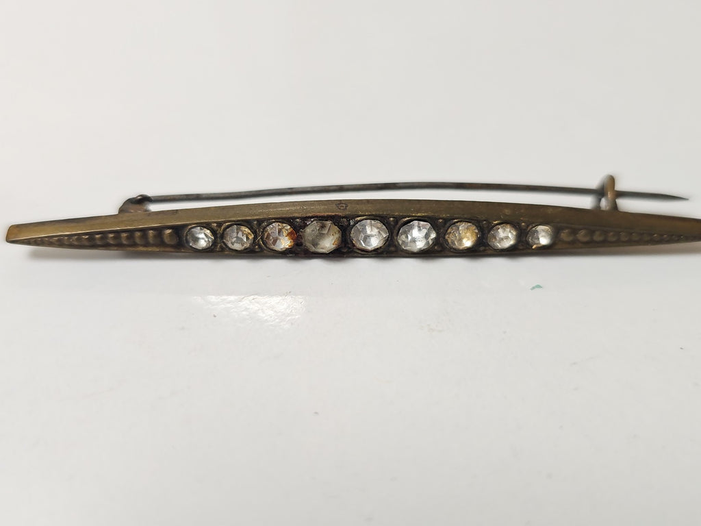Broche ancienne rétro des années 1920, bijou fantaisie vintage pour collectionne