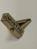 Pin's ancien moutarde vintage rétro collection badge publicitaire rare