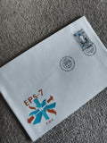 Enveloppe 1er Jour EPS-7 FDC Helsinki 1987 timbre Finlande philatélie