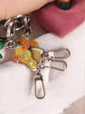 Porte-clés Disney vintage Tigrou ancien, métal émaillé rétro rare