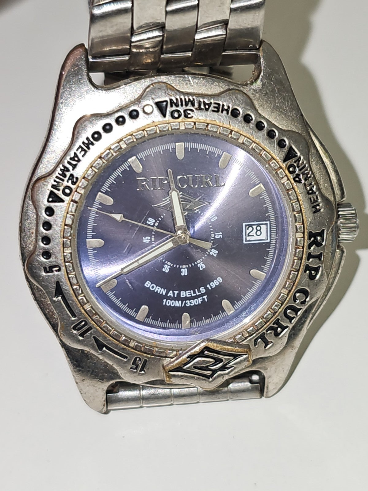 Montre homme Rip Curl fonctionnelle, montre-bracelet pour homme, montre sport