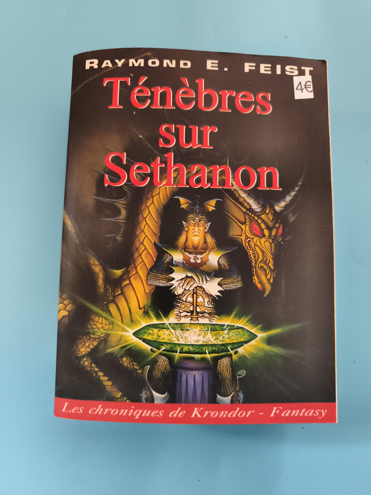 Livre fantasy Ténèbres sur Sethanon Raymond E. Feist Les Chroniques de Krondor