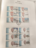 Timbres Sharjah Poste Aérienne 1972 oblitérés aviation monuments