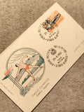 Carte Premier Jour Rome 1960 Olympiade Jeux Olympiques athlétisme (Ref 27)