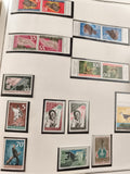 Timbres neufs Sénégal anciens, faune, personnalités, années 60-70, philatélie
