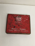 Boîte publicitaire ancienne Benson & Hedges rouge Super Virginia Cigarette