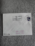 Lettre imprimés oblitérée Tours 1974 timbre blason, cachet Foire Touraine (Ref 2