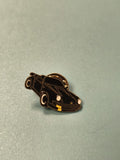 Pin's vintage voiture noire émaillée, style rétro collection véhicule (Ref 3)