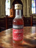 Mignonnette vintage Ramazzotti Amaro ancienne étiquette Italie rare