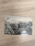 Carte postale ancienne Zeppelin LZ77 1916 guerre WW1 noir et blanc aviation