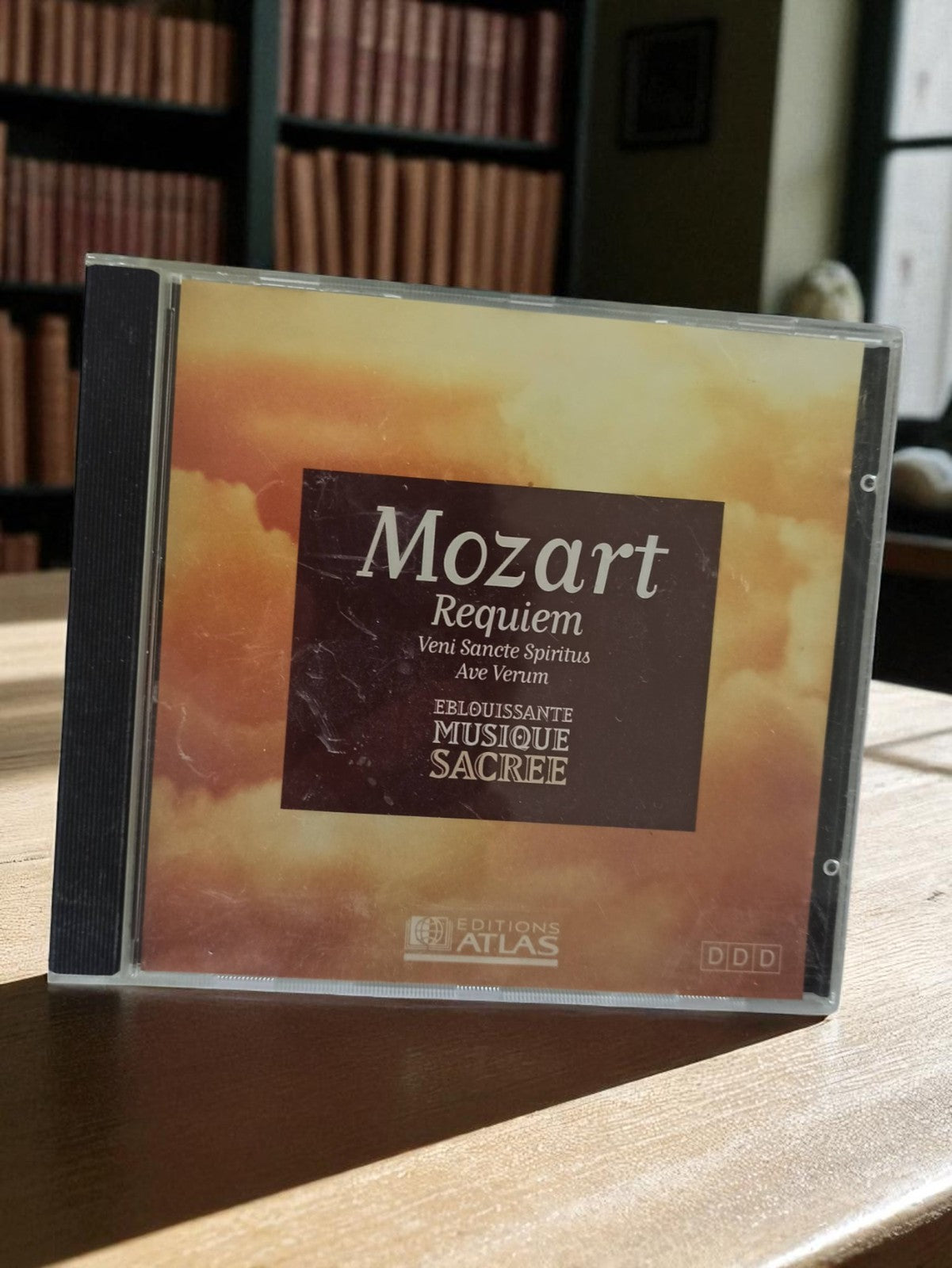 CD Mozart Requiem Éditions Atlas musique sacrée vintage classique DDD
