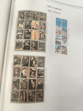 Timbres Umm al Qiwain bloc feuillet peintures célèbres et paysages