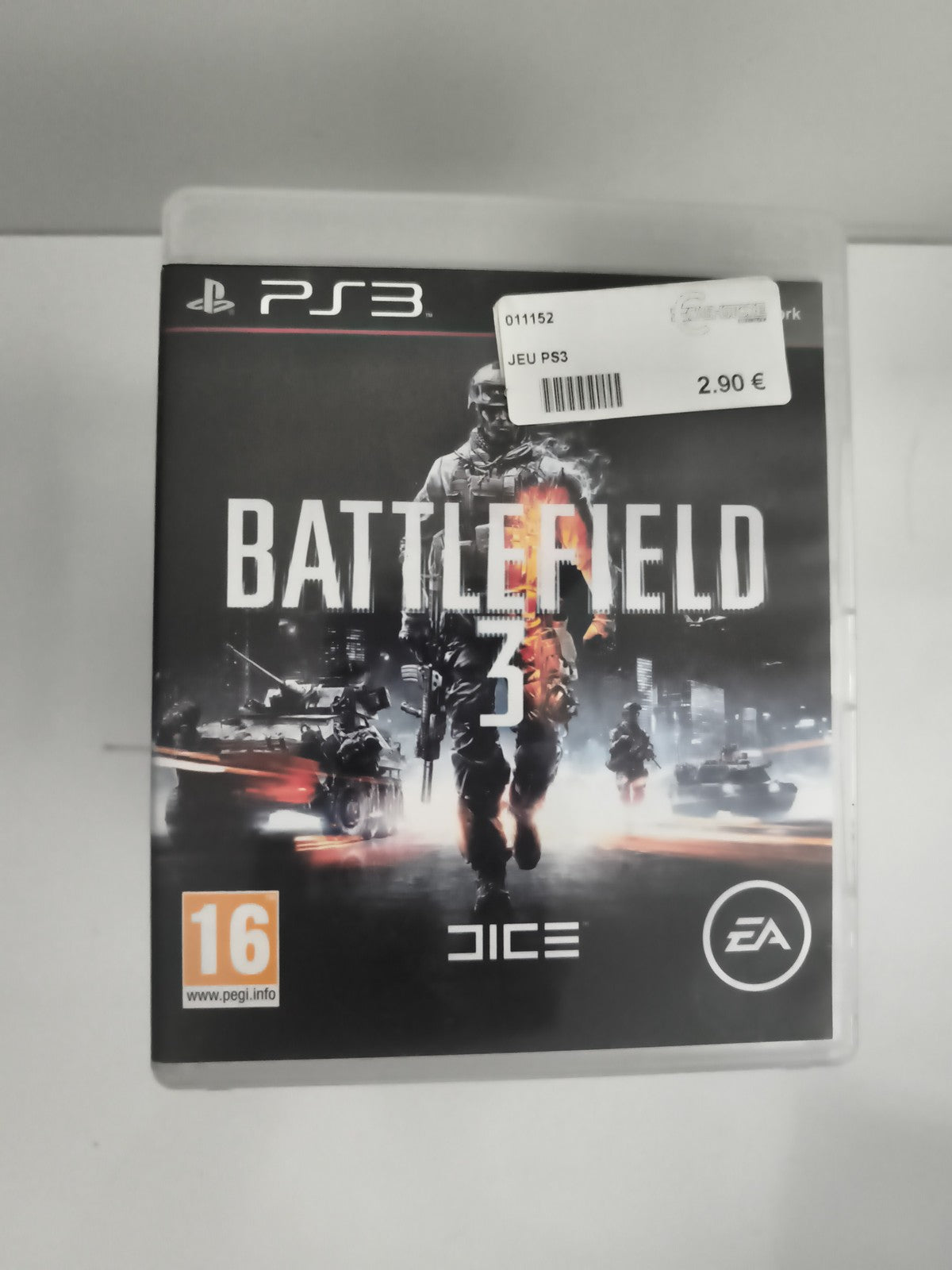 Jeu PS3 Battlefield 3 PlayStation 3 DICE EA FPS PEGI 16